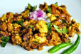 Mutton Brain With Egg Fry