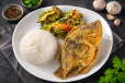 Fried Tilapia With Ampalaya