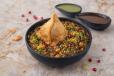 Samosa chaat