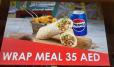Wrap Meal for 35 AED