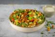 Healthy Halloumi and Chickpeas bowl - 33g Protein