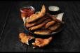 Crispy Chicken Strips - 5 pcs 1 dipping Sauce