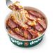 Cheesy Meaty BBQ Rice Bowl Bowl with Rice