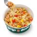 Alfredo Shrimp and Pineapple Pasta Bowl with Pasta