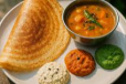 Wheat dosa set with sambar chutney