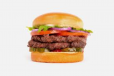 Double burger beef