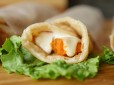 Cheese Paratha roll