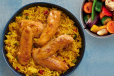 Grilled Chicken Strips and Spicy Rice + 1 regular side