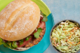 Veg Burger + 1 regular side