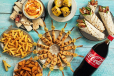 Chicken Skewers and Wraps