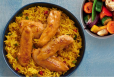 Grilled Chicken Strips and Spicy Rice + 2 regular side