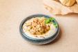 Hummus and Shrimp-طبق حمص بالجمبري