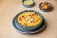 Lentil Soup and Shrimp