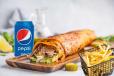 Meat Doner with Lavash Bread Combo