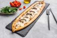 Chicken mushroom Pide