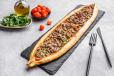 Meat cubes Pide