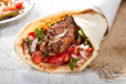Kebab Arabic Wrap