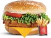 Khaleej Chicken Burger With Fries