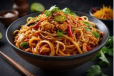 Chicken Szechuan Noodles