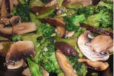 Broccoli With Button Mushroom In Oyster Sauce