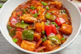 Chilli Paneer Batter Fried Cottage Cheese In Red Chili Sauce