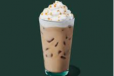 Iced caramel latte 16 Oz