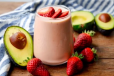 Avocado Strawberry Banana Mix Juice