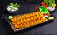Chicken Kabab Koobideh with bread