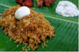 Chicken Banana Leaf Biryani