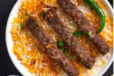 Mutton Kabab With Rice