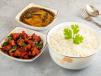 Talahua Gosht With White Rice and Khatti Dal Combo
