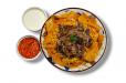 Meat fatteh bowl