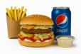 Lebanese Burger Combo