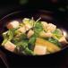 Steamed Chinese Greens With Tofu In A Mild Ginger Sauce  خضروات صينية مطهوة على البخار مع توفو في صلصة زنجبيل خفيفة