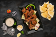 Mixed Ribs And Kebab