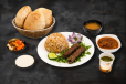 Economic Kofta Meal With Rice