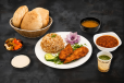Economic Breaded Chicken Meal With Pasta