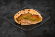 Foul With Falafel Sandwich