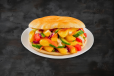 Fried Potatoes Sandwich