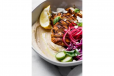 Chicken Shawarma Meal Hummus