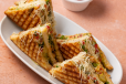 Grilled Masala Double Decker Sandwich