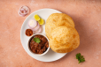 Pindi Cholley with 2 Bhaturas
