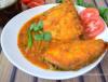 Rui Maache Jhinge Aloo Diye Jhol Fish