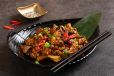 Dry Chicken Chilli Potato