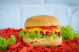 Cheetos Cheese Chicken Burger