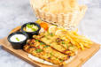 Chicken Shish Kebab With Fries