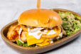 Oxford Double Chicken Burger Combo