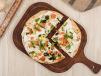 Labneh And Vegetables Manakeesh