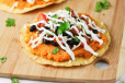 Achari Aloo Tostadas
