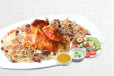 Afghani Polaw With Grilled Half Chicken